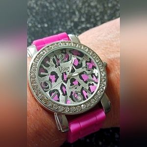 Vivani Hot Pink Watch (will need new battery)